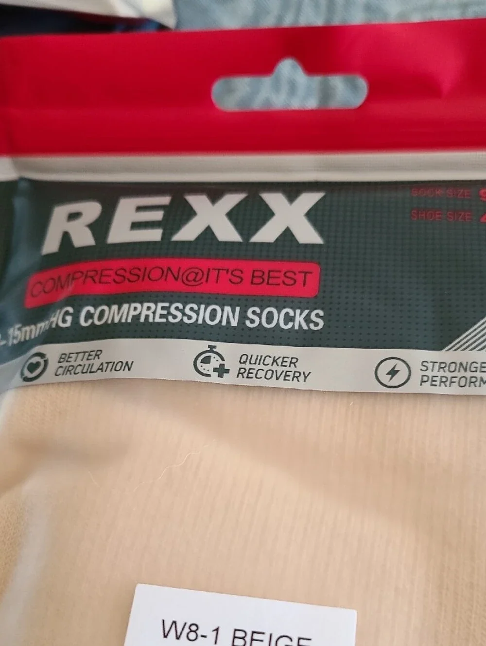 REXX beige compression